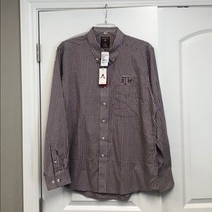 Men’s Long Sleeve Texas A&M dress shirt